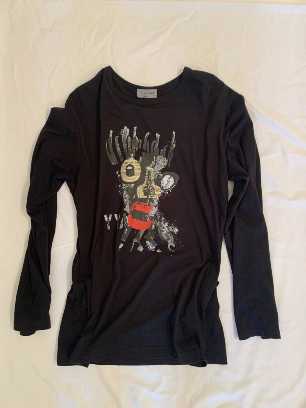 YOHJI YAMAMOTO long sleeve t-shirt